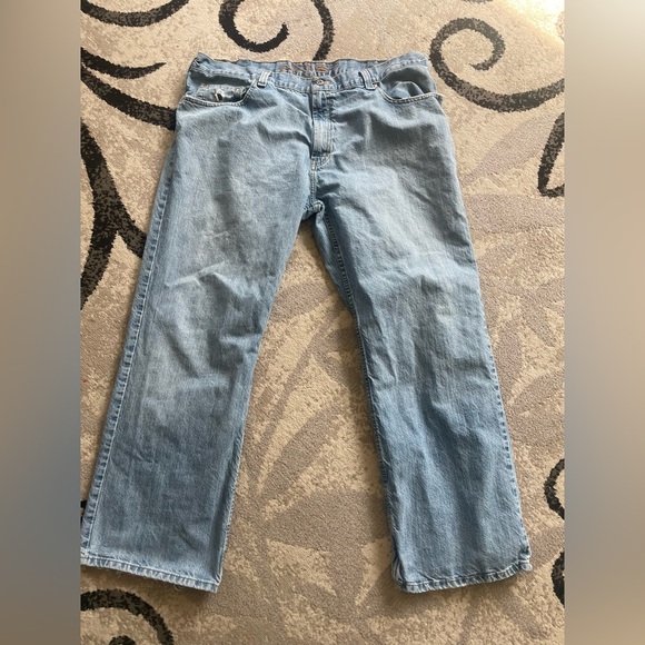 Axist Light Blue Relaxed Men's Jeans 100% cotton 42W X 30L - Picture 1 of 7